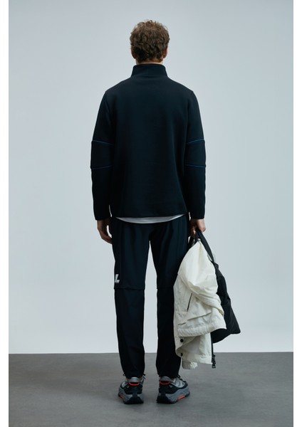 Art Erkek Sweatshirt Siyah