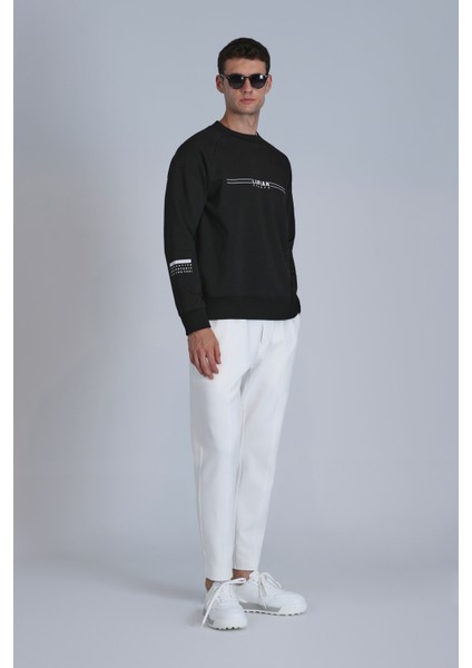Squıre Erkek Sweatshirt Siyah