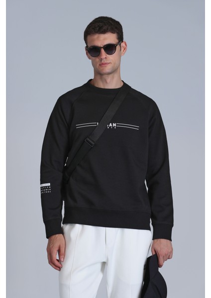 Squıre Erkek Sweatshirt Siyah