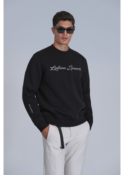 Loved Erkek Sweatshirt Siyah
