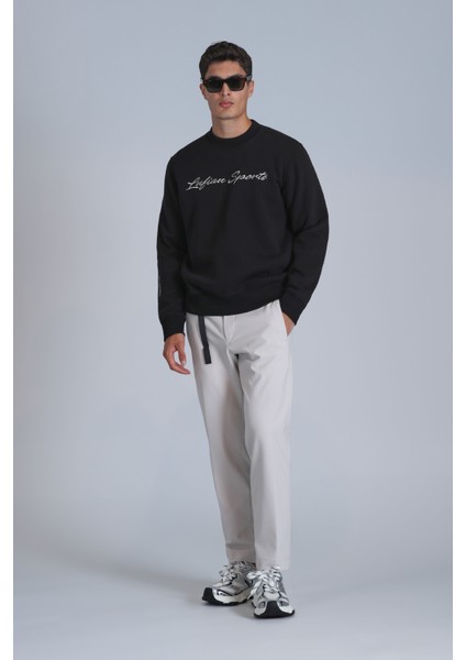 Loved Erkek Sweatshirt Siyah