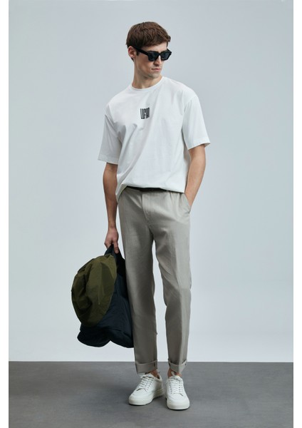 Helıx Modern Grafik T- Shirt Siyah