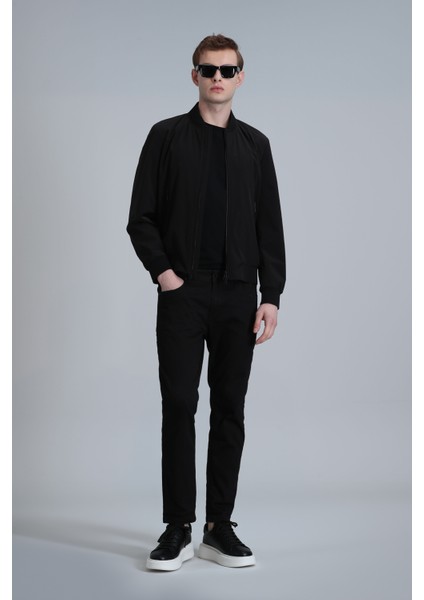 Anton Smart Jean Erkek Pantolon Slim Fit Siyah