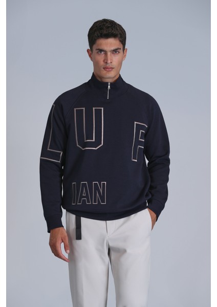 Focus Erkek Sweatshirt Siyah