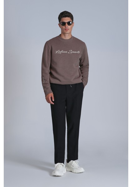 Loved Erkek Sweatshirt Siyah