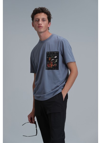 Exotıc Modern Grafik T- Shirt Siyah