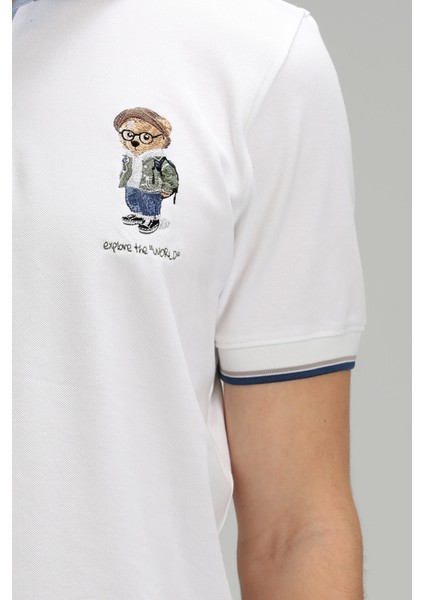 Anderson Spor Polo Erkek Tişört Lacivert