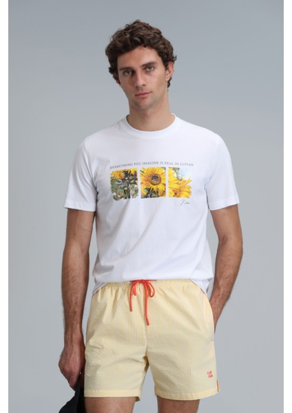 June Modern Grafik T- Shirt Siyah