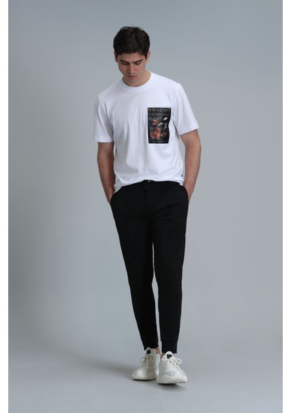 Pito Jogger Pantolon Tailored Fit Siyah
