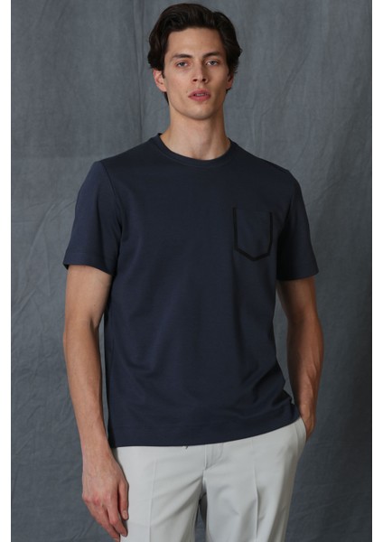 Sırıus Modern Grafik T- Shirt Siyah
