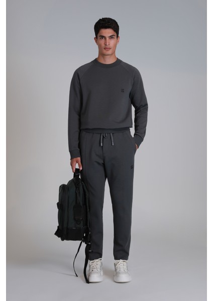 Grant Erkek Sweatshirt Siyah