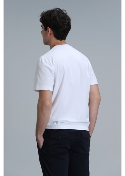 Adrıan Modern Grafik T- Shirt Siyah