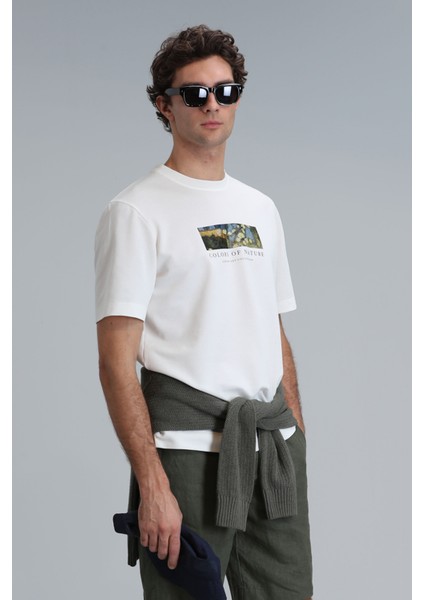 Bıanca Modern Grafik T- Shirt Siyah