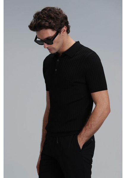 Eze Erkek Kazak Siyah