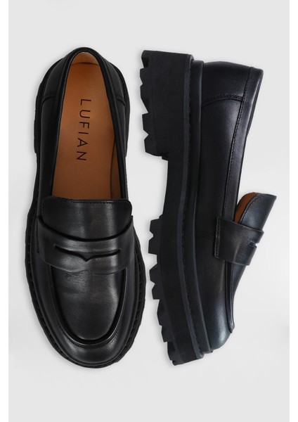 Denıs Kadın Deri Ayakkabı Bordo