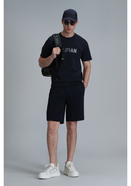 Benjamın Modern Grafik T- Shirt Siyah