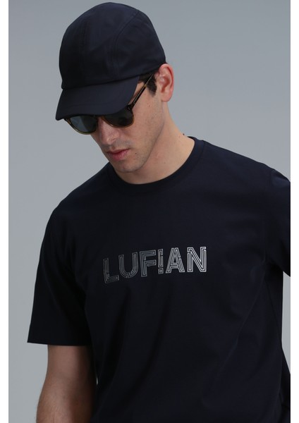 Benjamın Modern Grafik T- Shirt Siyah