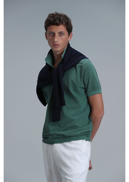 Vernon Smart Erkek Polo Tişört Gri