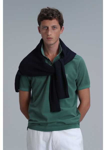 Vernon Smart Erkek Polo Tişört Gri