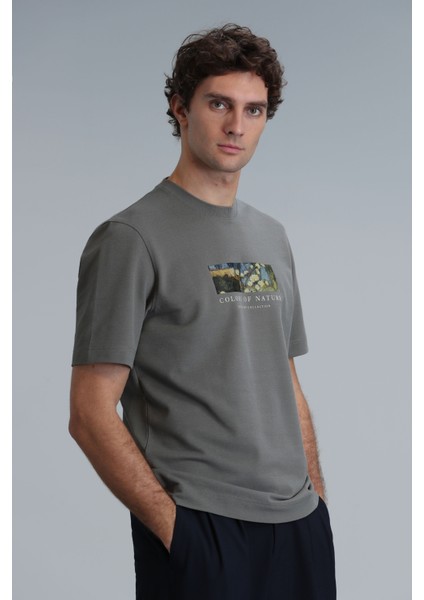 Bıanca Modern Grafik T- Shirt Siyah