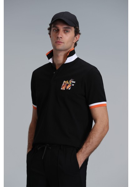 Ruby Smart Erkek Polo Tişört Siyah