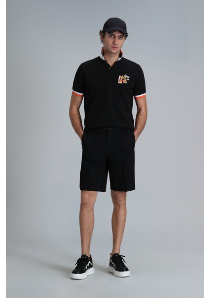 Ruby Smart Erkek Polo Tişört Siyah