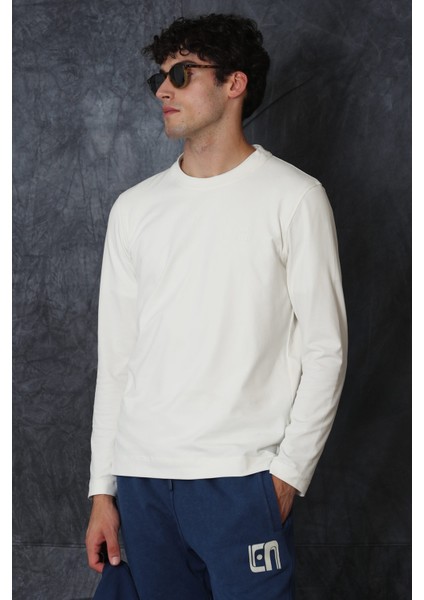 Blend Erkek Uzun Kol Tişört Siyah