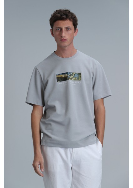 Bıanca Modern Grafik T- Shirt Siyah