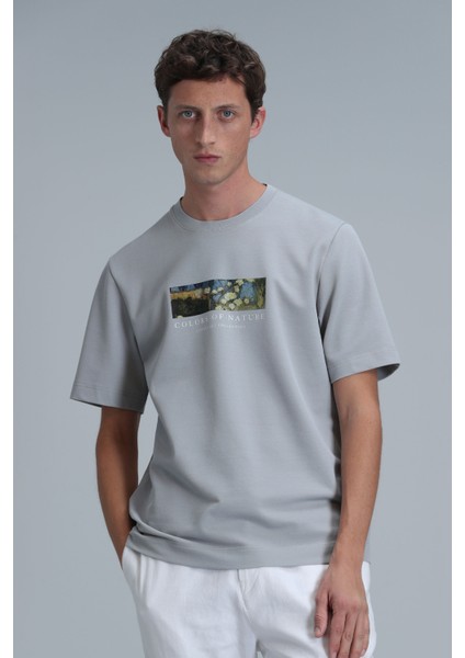 Bıanca Modern Grafik T- Shirt Siyah