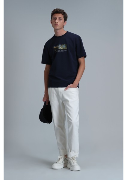 Bıanca Modern Grafik T- Shirt Siyah