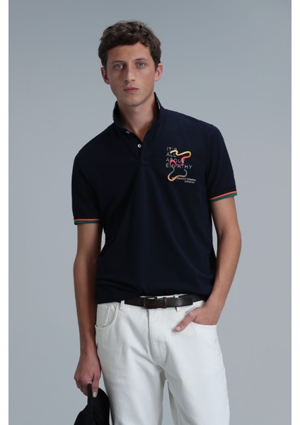 Kıng Smart Erkek Polo Tişört Siyah