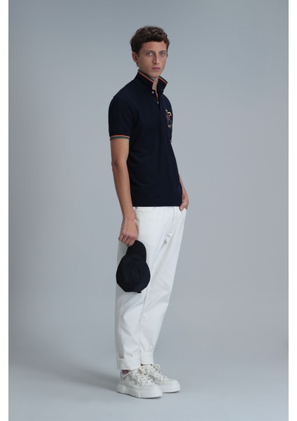 Kıng Smart Erkek Polo Tişört Siyah