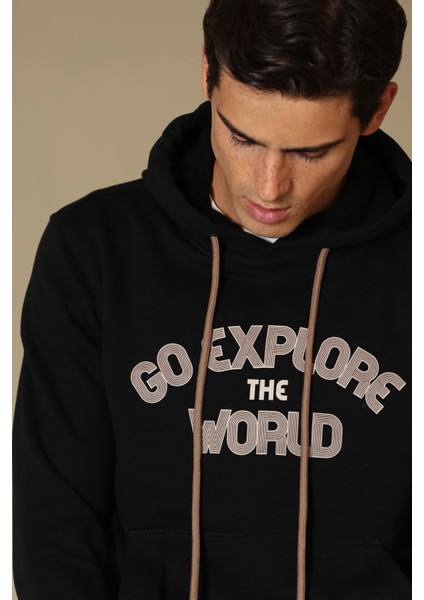 Charge Erkek Sweatshirt Siyah