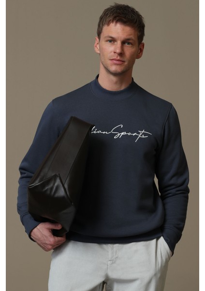 Lowe Erkek Sweatshirt Mürdüm