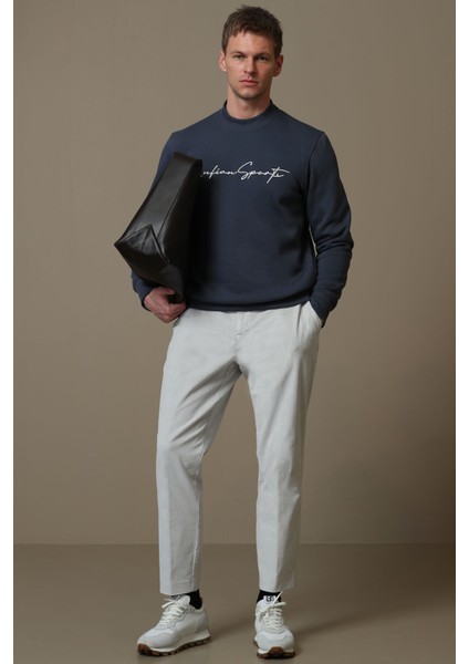 Lowe Erkek Sweatshirt Mürdüm