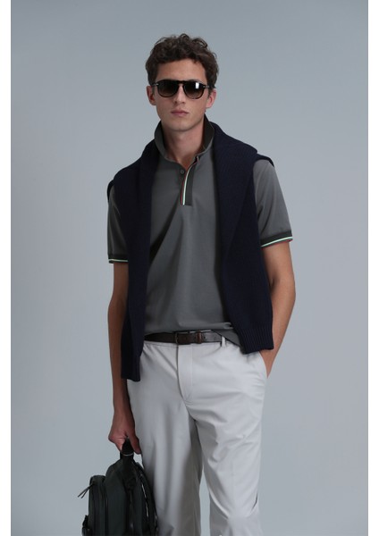 Warm Smart Erkek Polo Tişört Siyah