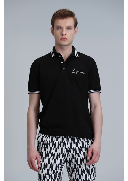 Montana Smart Erkek Polo Tişört Siyah