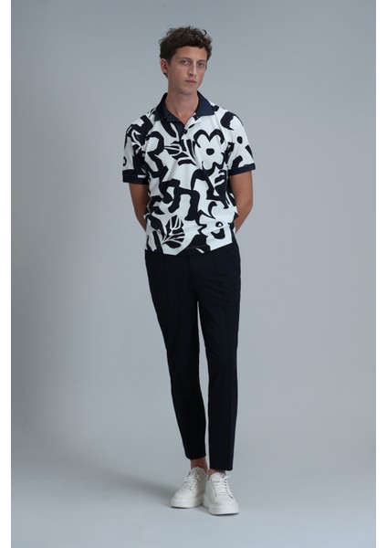 Lındon Smart Erkek Polo Tişört Siyah