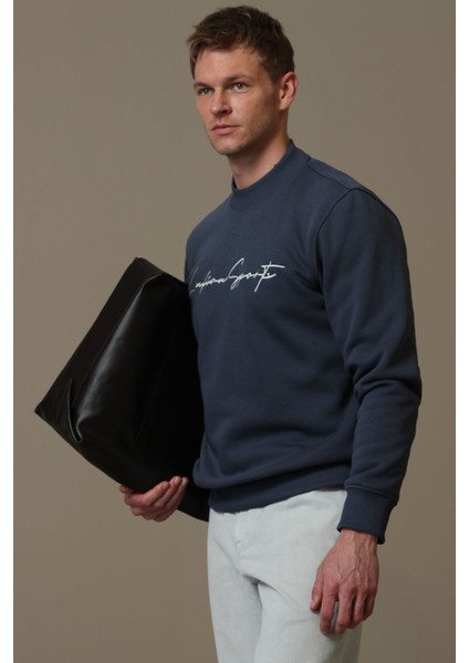 Lowe Erkek Sweatshirt Mürdüm