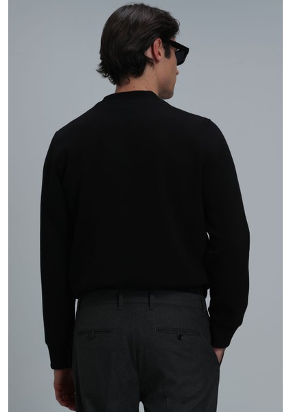 Bud Erkek Sweatshirt Siyah