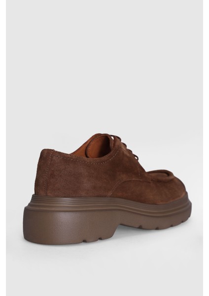 Logan Erkek Deri Ayakkabı Kahverengi