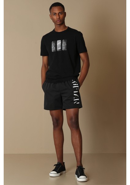 Thor Erkek Deniz Şortu Siyah