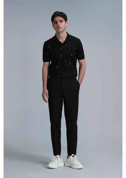 Glen Smart Erkek Chino Pantolon Slim Fit Lacivert