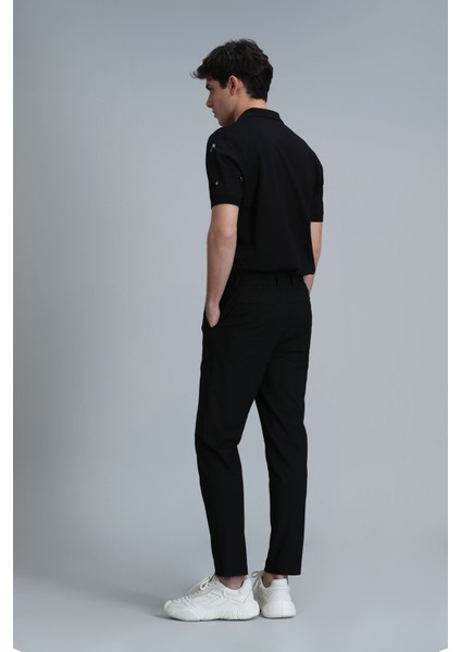 Glen Smart Erkek Chino Pantolon Slim Fit Lacivert