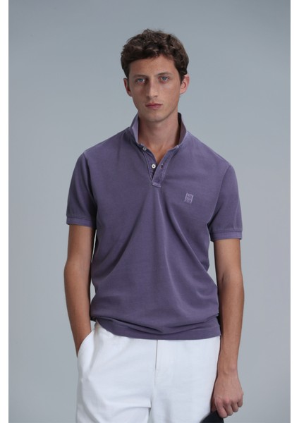 Vernon Smart Erkek Polo Tişört Gri