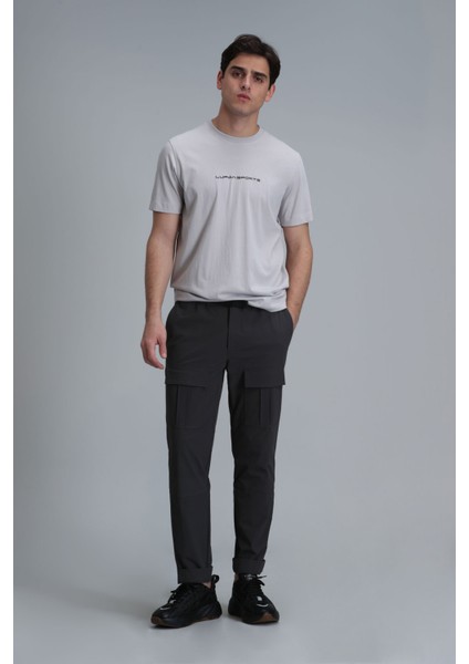 Tony Modern Grafik T- Shirt Siyah