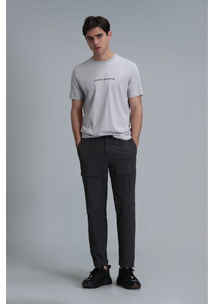 Tony Modern Grafik T- Shirt Siyah