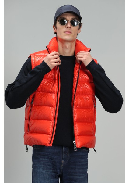 Peter Kaz Tüyü Erkek Yelek Siyah