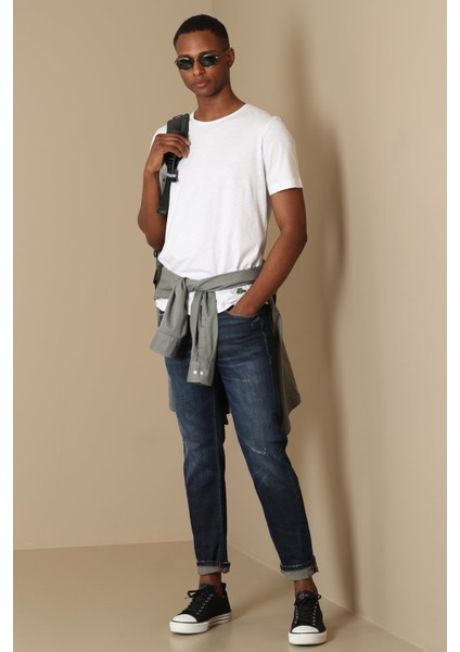 Junya Erkek Basic Tişört Siyah