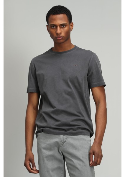 Sarder Erkek Basic Tişört Antrasit